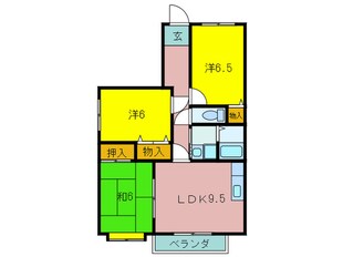 カスティーリオの物件間取画像